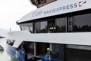 Parmi les projets soutenus figure la mise en service de deux nouveaux NaviExpresse pour la CGN (archives). KEYSTONE/SALVATORE DI NOLFI